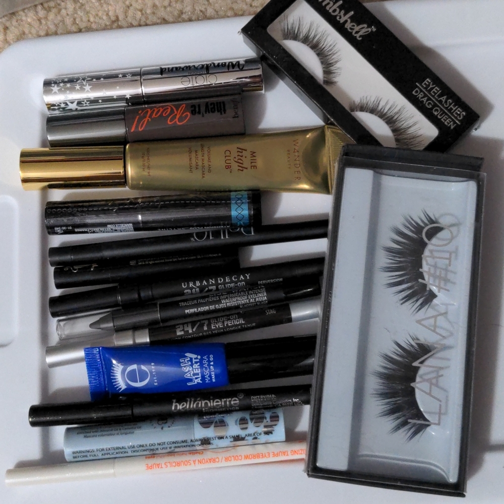 Fabfitfun, Itsy, Birchbox eyeliner mascara makeup bundle